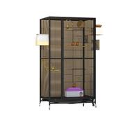 Flight Cage Luxury Parrot Villa Spacious Large Bird Cage Home for Happy Birds Perfect Parakeet Nesting House