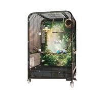 Flight Cage Luxury Parrot Villa Spacious Large Bird Cage Home for Happy Birds Perfect Parakeet Nesting House