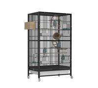 Flight Cage Luxury Parrot Villa Spacious Large Bird Cage Home for Happy Birds Perfect Parakeet Nesting House