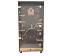 Flight Cages Luxury Villa Bird Cage for Parrots Complete New Type Birdhouse & Nest