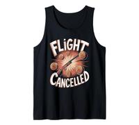 Flight Cancelled Skeet Trap Shooting Sports Shooters Tank Top