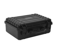 Flight Case Black 47x36x18 cm. Polypropylene ABS/PP Tough Foam Protective Case