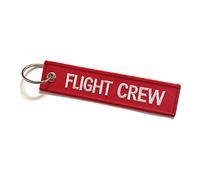Flight Crew/Do Not Remove from Aircraft Luggage Tag | Red/White | aviamart®