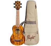 Flight DUS445 Glossy Acacia Soprano Ukulele
