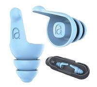 Mixx Flight Earplugs - Noise Reduction for Travellers | Hypoallergenic Silicone | Comfortable & Reusable | Includes Travel Case - Perfect for Flights & Travel
