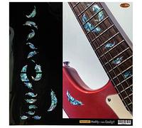 Flight Feathers - Fret Markers for Guitars (Abalone-Mix),F-320FF-MX