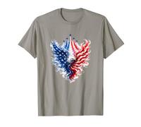 Flight if an Eagle & 5 Jets - Independence Day Celebration T-Shirt