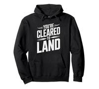 Flight Instructor Cleared Land Identity Phrase Cfi Aviation Pullover Hoodie