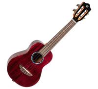 Flight Iris Concert Tinta Ukulele Trans Purple