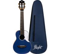 Flight Iris Concert Ukulele Dark Blue with Gig Bag