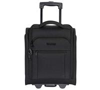 Flight Knight 16.5" Underseat Luggage Carry On Smart Cabin Suitcase 2 Wheels for easyjet, Ryanair, British Airways, Also Ideal for Trains & Coaches