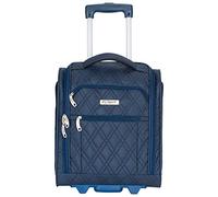 Flight Knight 16.5" Underseat Luggage Carry On Smart Cabin Suitcase 2 Wheels for easyjet, Ryanair, British Airways, Also Ideal for Trains & Coaches