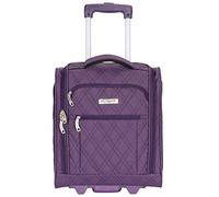 Flight Knight 16.5" Underseat Luggage Carry On Smart Cabin Suitcase 2 Wheels for easyjet, Ryanair, British Airways, Also Ideal for Trains & Coaches