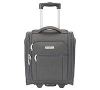 Flight Knight 16.5" Underseat Luggage Carry On Smart Cabin Suitcase 2 Wheels for easyjet, Ryanair, British Airways, Also Ideal for Trains & Coaches