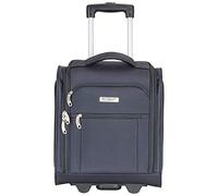 Flight Knight 16.5" Underseat Luggage Carry On Smart Cabin Suitcase 2 Wheels for easyjet, Ryanair, British Airways, Also Ideal for Trains & Coaches