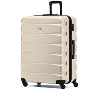 Flight Knight Lightweight 4 Wheel ABS Hard Case Extra Large Suitcase Approved for Over 100 Airlines Including easyJet, British Airways, Ryanair, Jet2, Emirates & Many More - Check-in Large Size 29"