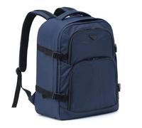 Flight Knight 45x36x20cm easyJet Free Carry On Backpack - Large 30 Liter Bag For Underseat Travelling USB Port Padded Comfortable Backpack - Carry On Luggage For easyJet, Ryanair, BA, Jet2 & More!