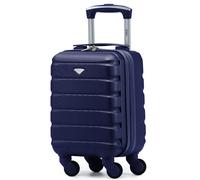 Flight Knight 40x20x25cm Ryanair Free Underseat Cabin Carryon Suitcase 100+ Airlines in Navy Flight Knight Navy Cabin