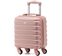 Flight Knight 40x30x20 Cabin Bag for Wizz Air, Carry On Suitcase for Over 100 Airlines, Maximum Size for Vueling, Lightweight Small Durable Cabin Bag, ABS Hard Shell, 10 KG Hand Luggage