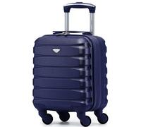 Flight Knight 40x30x20 Cabin Bag for Wizz Air, Carry On Suitcase for Over 100 Airlines, Maximum Size for Vueling, Lightweight Small Durable Cabin Bag, ABS Hard Shell, 10 KG Hand Luggage