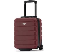 Flight Knight Lightweight 2 Wheel ABS Hard Case Suitcases Cabin Carry On Hand Luggage Approved for Over 100 Airlines Including Wizz, Ryanair & easyJet Approved Free Carry On 40x30x20cm