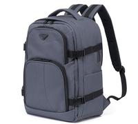 Flight Knight 40x30x20cm Ryanair Wizz Air Free Carry On Underseat Backpack Bag for Travelling USB Port Padded Comfortable Rucksack - Carry On Luggage For easyJet, Ryanair. BA, Jet2 & Many More!