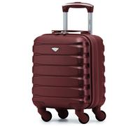 Flight Knight 40x30x20cm Wizz & Vueling Underseat Cabin Suitcase 100+ Airlines in Burgundy Flight Knight Burgundy Cabin