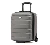 Flight Knight Lightweight 2 Wheel ABS Hard Case Suitcases Cabin Carry On Hand Luggage Approved for Over 100 Airlines Including British Airways, Ryanair & easyJet Approved Free Carry On 45x36x20cm