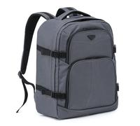 Flight Knight 45x36x20cm easyJet Free Carry On Backpack - Large 30 Liter Bag For Underseat Travelling USB Port Padded Comfortable Backpack - Carry On Luggage For easyJet, Ryanair, BA, Jet2 & More!