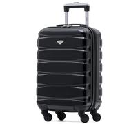 Flight Knight Lightweight 4 Wheel ABS Hard Case Suitcases Cabin Carry On Hand Luggage Approved for Over 100 Airlines Including easyJet, British Airways, RyanAir, Virgin Atlantic, Emirates & Many More