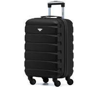 Flight Knight 55x35x25cm Suitcase Cabin Carry On Maximum Size for KLM & Air France - 55x35x25cm - 40L - Black