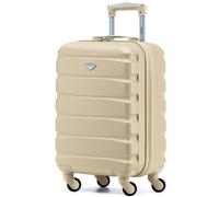 Flight Knight 55x35x25cm Suitcase Cabin Carry On Maximum Size for KLM & Air France - 55x35x25cm - 40L - Champagne