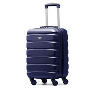 55x35x25cm Suitcase Cabin Carry On Maximum Size for KLM & Air France Flight Knight Navy Cabin