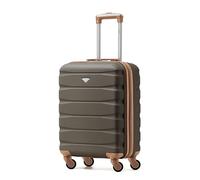 Flight Knight 55x40x20 Ryanair Priority Cabin Suitcase, Also for EasyJet, Jet2, Lightweight,ABS Hard Shell, Durable 4-Wheel Cabin Case, Carry-On Size 10kg Hand Luggage, Travel Bag- 55 x 40 x 20