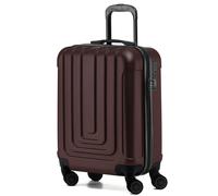Flight Knight 55x40x20cm Cabin Carry Bag Hard Shell Suitcase TUI, Ryanair (Priority) - 55x40x20cm - 36L - Burgundy