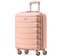 Flight Knight 55x40x20cm Ryanair (Priority) easyJet Jet2 Large Cabin Carry Suitcase - 55x40x20cm - 36L - Rose Gold