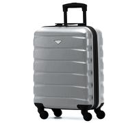 Flight Knight 55x40x20 Ryanair Priority Cabin Suitcase, Also for EasyJet, Jet2, Lightweight,ABS Hard Shell, Durable 4-Wheel Cabin Case, Carry-On Size 10kg Hand Luggage, Travel Bag- 55 x 40 x 20