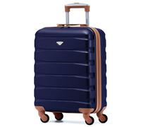Flight Knight Lightweight 4 Wheel ABS Hard Case Suitcases Cabin Carry On Hand Luggage Approved for Over 60 Airlines Including easyJet, Jet2 & Maximum Size for Ryanair (Priority) 55x40x20cm