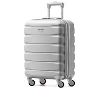 Flight Knight 55x40x20 Ryanair Priority Cabin Suitcase, Also for EasyJet, Jet2, Lightweight,ABS Hard Shell, Durable 4-Wheel Cabin Case, Carry-On Size 10kg Hand Luggage, Travel Bag- 55 x 40 x 20