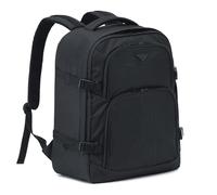 Flight Knight 55x40x20cm Ryanair Priority Free Carry On Over Head Cabin Backpack Bag for Travelling USB Port Padded Comfortable Rucksack - Carry On Luggage For easyJet, Ryanair, BA, Jet2 & Many More!