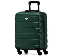 Flight Knight 55x40x20cm Suitcase Approved for Over 60 Airlines Including Ryanair (Priority) easyJet, British Airways, Jet2 & Many More - Lightweight Durable Hard Case Small Carry On 55 x 40 x 20 cm