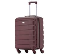 Flight Knight 55 x 40 x 23 cm Cabin Bag, Suitcase for Lufthansa & Over 30 Airlines Including British Airways, EasyJet Travle Bag- Lightweight Durable 4 Wheel Carry On Suitcase, Hard Shell- 55x40x23