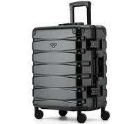 Flight Knight 56x45x25cm Carry On Suitcase - Jet2,British Airways, EasyJet (Paid) - 56x45x25cm - 51L - Black Mono