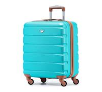 Flight Knight 56x45x25cm EasyJet (Paid), BA & Jet2 Large Hard Cabin Carryon Suitcase in Aqua Flight Knight Aqua Cabin