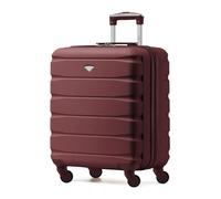 Flight Knight 56x45x25cm EasyJet (Paid), BA & Jet2 Large Hard Cabin Carryon Suitcase in Burgundy Flight Knight Burgundy Cabin