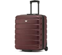 Flight Knight 56x45x25cm Hard Cabin Suitcase British Airways, easyJet (Paid) Jet2 in Burgundy Flight Knight Burgundy Cabin