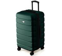 Flight Knight 70cm Trunk Suitcase - Hard Shell ABS Checked Luggage for Week-Long Travel with Medium Capacity Interior, Spinner Wheels and TSA Lock - Approved for Most UK Airlines