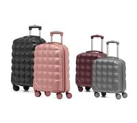 Flight Knight Bubble Cabin Case in Various Colours and Sizes, 55cm x 40cm x 20cm,Black