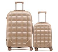 Flight Knight Bubble Suitcase Ryanair easyJet Jet2 Approved 8 Wheel Hardcase Suitcases Cabin or Medium & Large Check-in Sizes