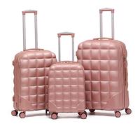 Flight Knight Bubble Suitcase Ryanair easyJet Jet2 Approved 8 Wheel Hardcase Suitcases Cabin or Medium & Large Check-in Sizes